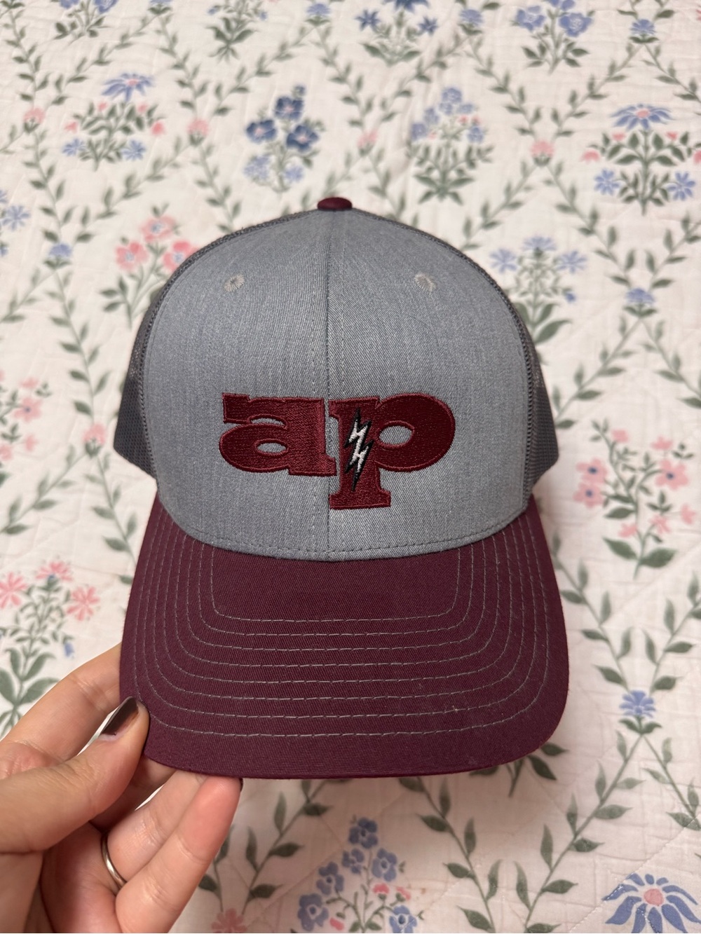 Mesh Trucker Hat with 'Alabama Power' Logo